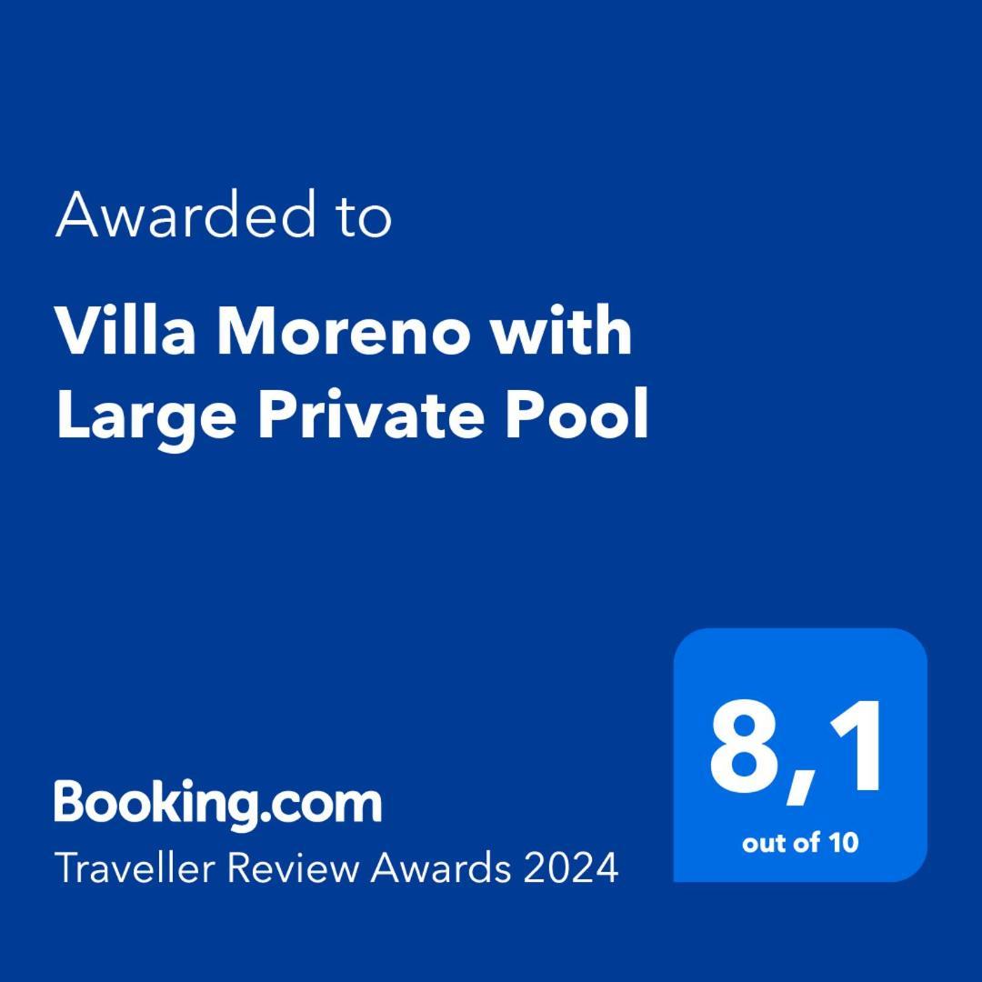 Villa Moreno With Large Private Pool Jávea Eksteriør billede